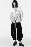 SURCHEMISE BLOUSON BOMBER À CARREAUX ZW COLLECTION