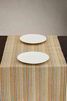 CHEMIN DE TABLE COTON RAYURES