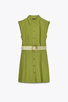 LINEN SHORT DRESS