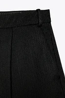 ZW COLLECTION JACQUARD PLEATED PANTS