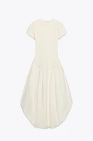BALLOON COMBINATION DRESS