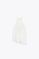 GOLD APPLIQUÉ CAMISOLE TOP