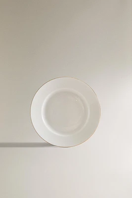 ASSIETTE À PAIN PORCELAINE BONE CHINA BORD