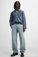 PANTALON DÉLAVÉ POCHE CARPENTIER