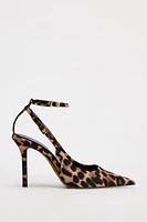 LEOPARD SLING BACK HEELS