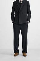 PINSTRIPE SUIT PANTS