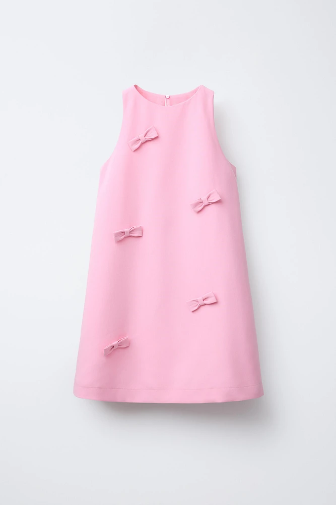 MINI BOWS DRESS