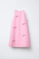 MINI BOWS DRESS