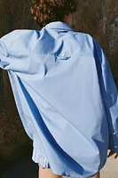CHEMISE OVERSIZE EN GABARDINE