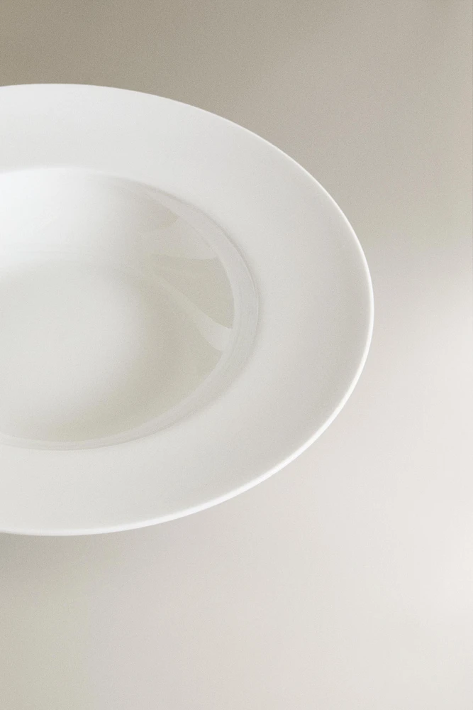 BONE CHINA PASTA PLATE