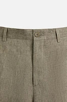 PANTALON DE COSTUME 100 % LIN ÉDITION LIMITÉE