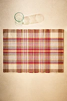 SET OF CHECK COTTON PLACEMATS (SET 2)