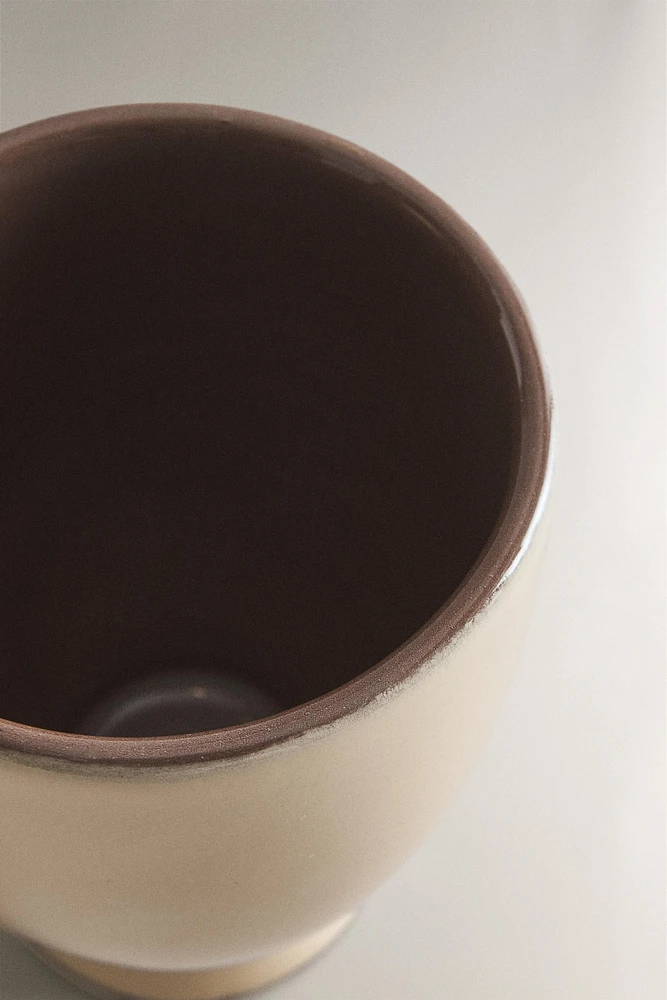 TASSE TERRE CUITE TRESSÉE