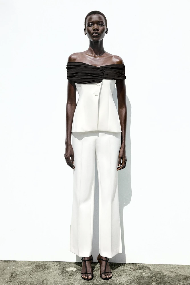 PANTALON TAILLE COMBINÉE