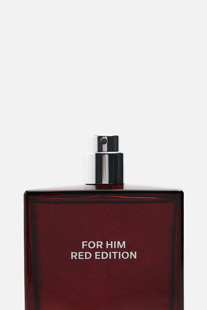 FOR HIM RED EDITION EDP 100 ML (3.4 FL.OZ)