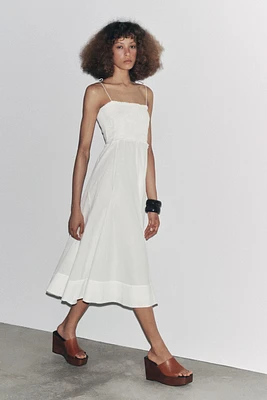 ROBE MIDI EN COTON ZW COLLECTION