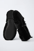 FAUX FUR MARY JANES LIMITED EDITION