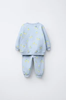 PRINTED SWEATSHIRT AND PANTS PACK