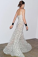 POLKA DOT MAXI DRESS
