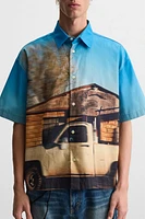 PHOTOGRAPHIC PRINT SHIRT