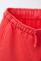 T-SHIRT AND BERMUDA SHORTS SET WITH TEXT PRINT