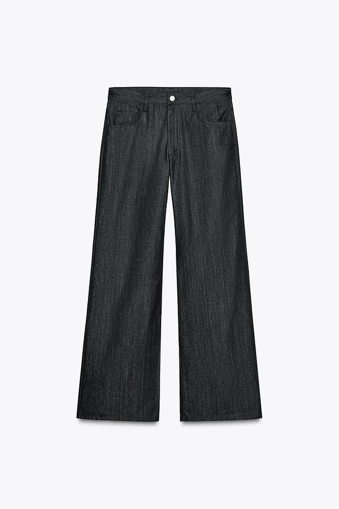 JEAN ZW COLLECTION WIDE LEG TAILLE BASSE