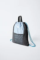 SPORTY DRAWSTRING BACKPACK