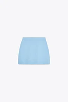 KNIT MINI SKIRT