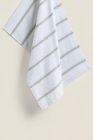STRIPED COTTON TERRYCLOTH KITCHEN TOWEL