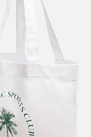 WOVEN SHOPPER BAG