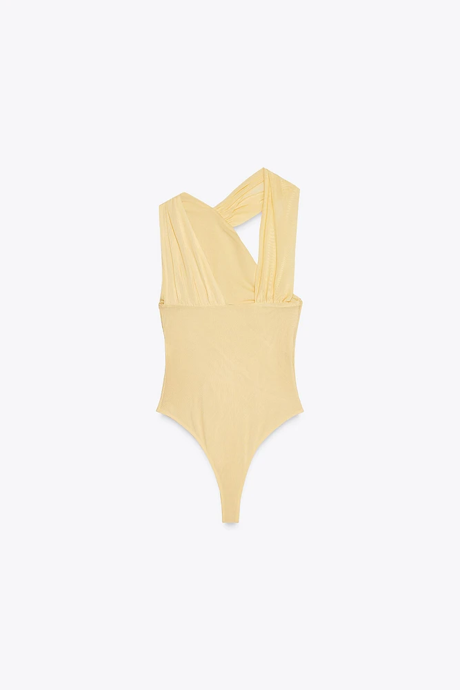 BODY DRAPÉ EN TULLE