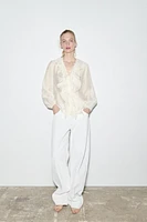 RUFFLED SHIRT ZW COLLECTION