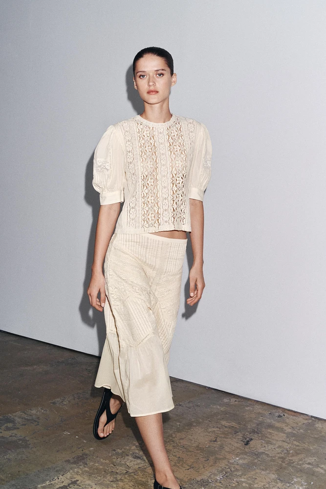 ZW COLLECTION LACE BLOUSE