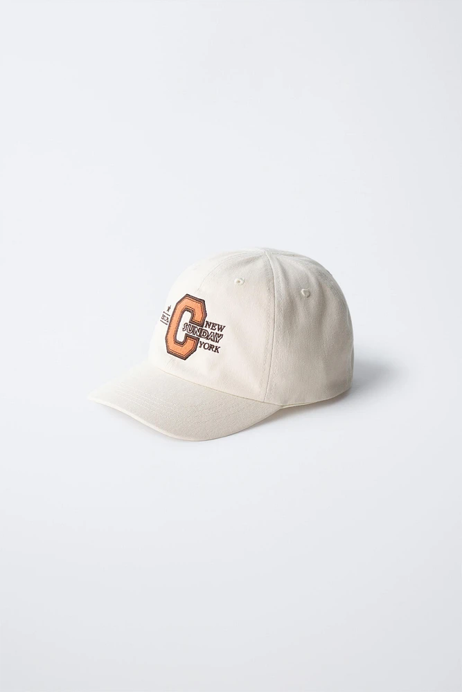 EMBROIDERED CAP