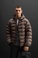 HOODED DOWN JACKET