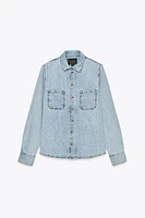 ZW COLLECTION DENIM OVERSHIRT