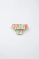 1-6 ANS/ CULOTTE À IMPRIMÉ VOLANT