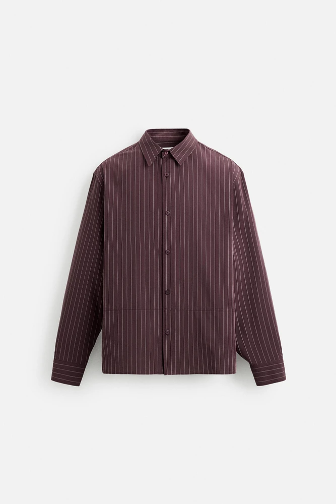 STRIPED COTTON SHIRT