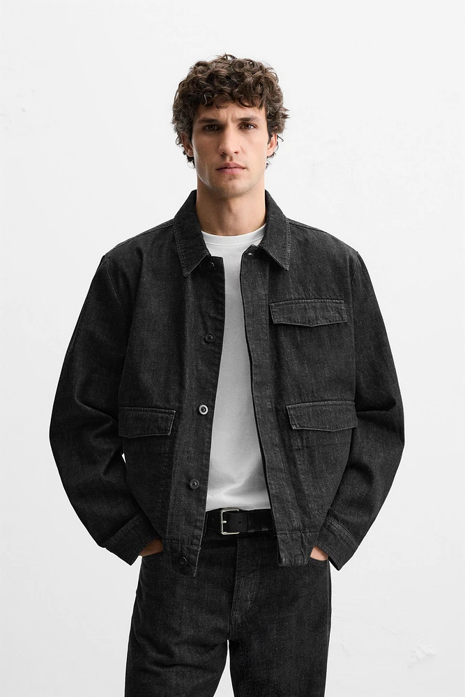 SELVEDGE DENIM OVERSHIRT