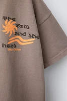 SURF PRINTED GARMENT DYE T-SHIRT