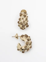 Droplet earrings with stones - Limited Edition