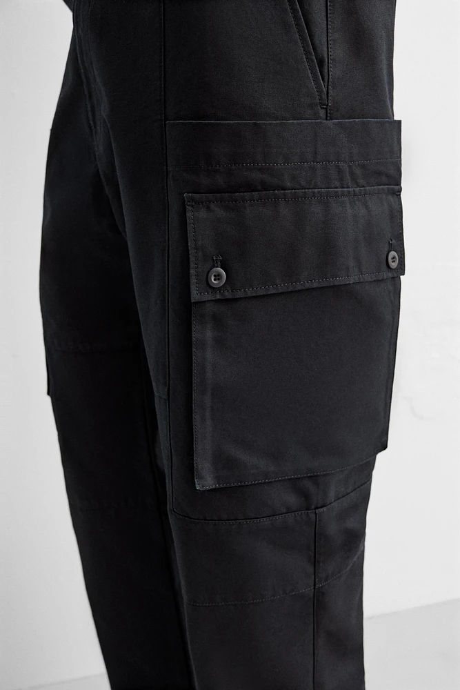 CANVAS CARGO PANTS