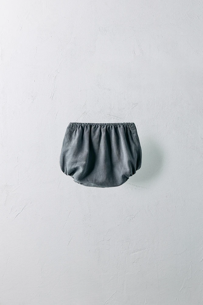 1-24 MOIS/ BLOOMER EN COTON ET LIN ÉDITION LIMITÉE