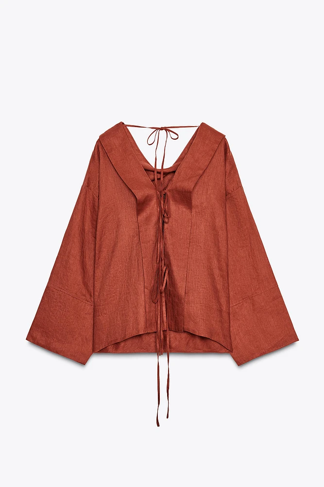 BLOUSE EN LIN 100 % ZW COLLECTION