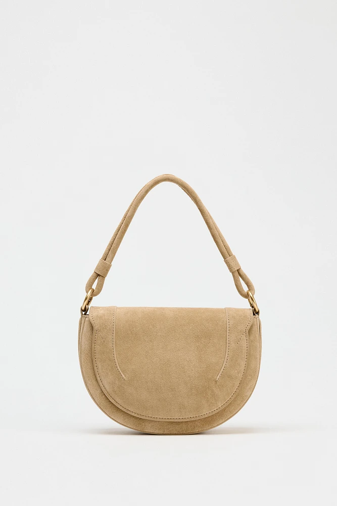 SAC BANDOULIÈRE DOUBLE ANSE EN CUIR