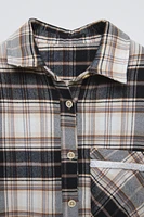 PLAID POCKET SHIRT