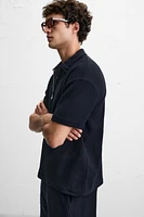 CHEMISE STRUCTURÉE ZIP