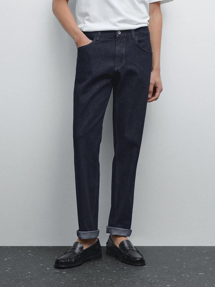 Tapered fit jeans