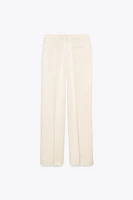 PANTALON SATINÉ FENTES ZW COLLECTION