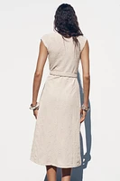RUSTIC MIDI DRESS